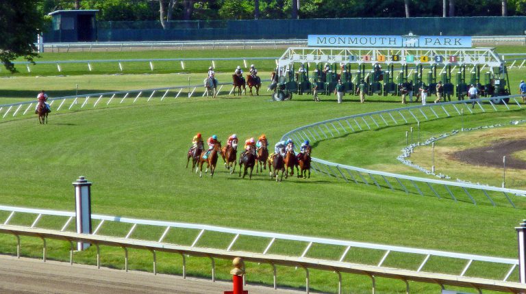 Race at Monmouth Park in Oceanport